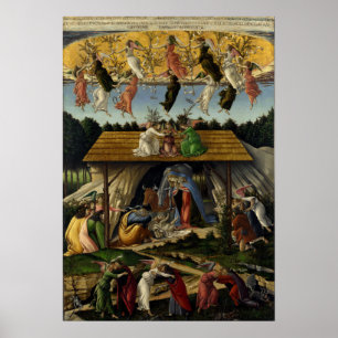 Mystische Krippe von Sandro Botticelli Poster