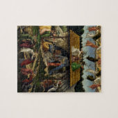 Mystische Krippe von Sandro Botticelli Puzzle (Horizontal)