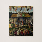 Mystische Krippe von Sandro Botticelli Puzzle (Vertikal)