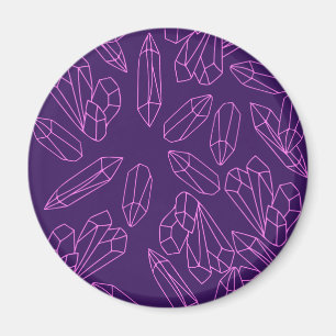 Mystische Kristalle Magnet