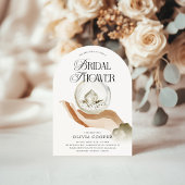 Mystische Kristalle und Sterne-Brautparty Einladung