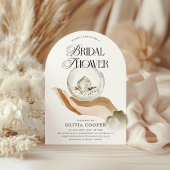 Mystische Kristalle und Sterne-Brautparty Einladung