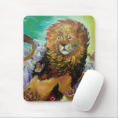 Mystische Kristallleuchten zeichnen "Neue Welten" Mousepad (Mit Mouse)