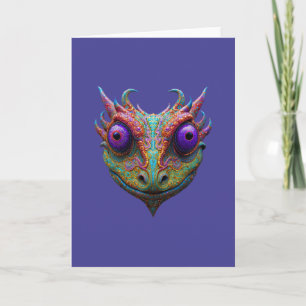 Mystische Kröte/Gecko/Frosch Karte