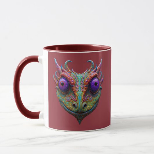 Mystische Kröte/Gecko/Frosch Tasse (Links)