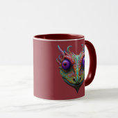 Mystische Kröte/Gecko/Frosch Tasse (VorderseiteRechts)