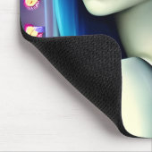 Mystische Kunst | Beautiful Blue Fairy Mousepad (Ecke)