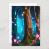 Mystische Kunst Einladung (Vorne/Hinten)