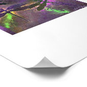 mystische Libellen Poster (Ecke)