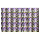 Mystische Lila blühende Jacaranda-Bäume, Gewebe Stoff (Fat Quarter (45,7 x 55,9 cm))