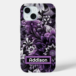 Mystische Lila Blüten Case-Mate iPhone Hülle