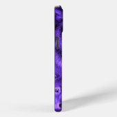 Mystische Lila Wölfe - Fett grafisches Design Case-Mate iPhone Hülle (Rückseite / Rechts)