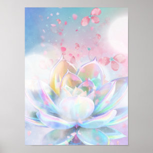 Mystische Lotus Poster