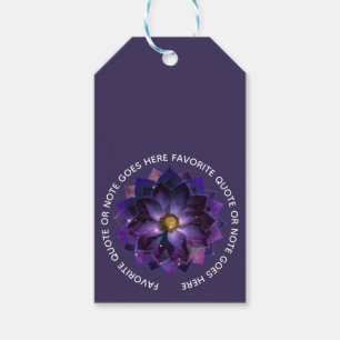 Mystische Lotusblumen-Mandala New Age Geschenkanhänger