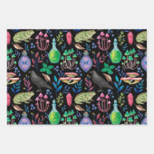 Mystische Magie und Hexenkunst Naturelemente Geschenkpapier Set (Vorderseite 2)