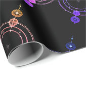 Mystische Magiekreise Geschenkpapier (Rolleneckpunkt)