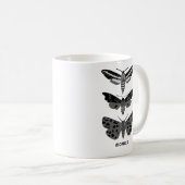 Mystische Magische Motten CUSTOM Niedliche Insekte Kaffeetasse (VorderseiteRechts)