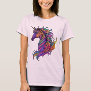 Mystische Majestät: Das verzauberte Einhorn T-Shirt