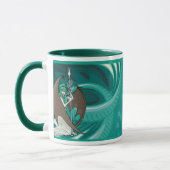 Mystische Meereshexe-Tasse Tasse (Links)