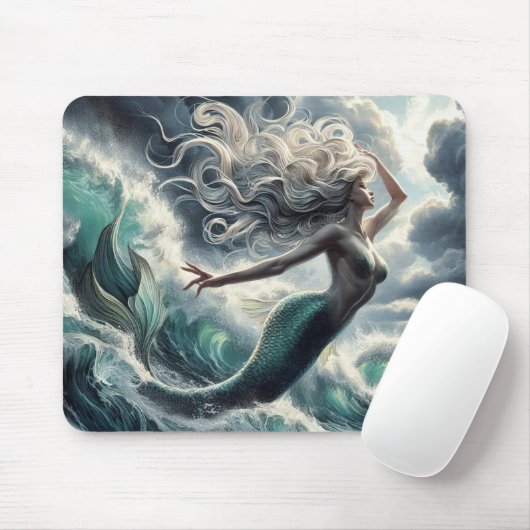 Mystische Meereskreatur Mousepad (Mit Mouse)