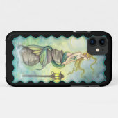 Mystische Meerjungfrau und Laternenfantasy Art Case-Mate iPhone Hülle (Rückseite (Horizontal))