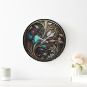 Mystische Metalle Große Wanduhr (Zuhause)