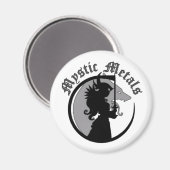 Mystische Metallmagnete Magnet (Vorderseite/Rückseite)