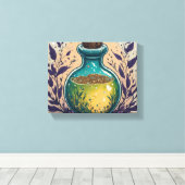 Mystische Mischung Leinwanddruck (Insitu (Holzboden))