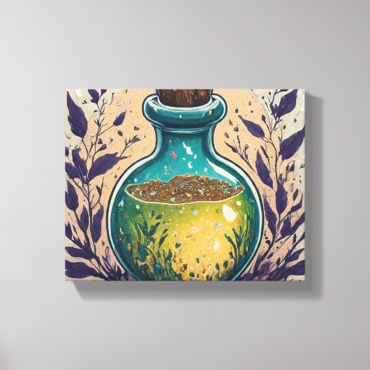 Mystische Mischung Leinwanddruck (Vorderseite)