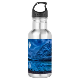 Mystische Mittagspause Edelstahlflasche
