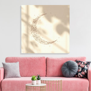 Mystische Mond-Wandkunst   Himmel Nachthimmel  Leinwanddruck