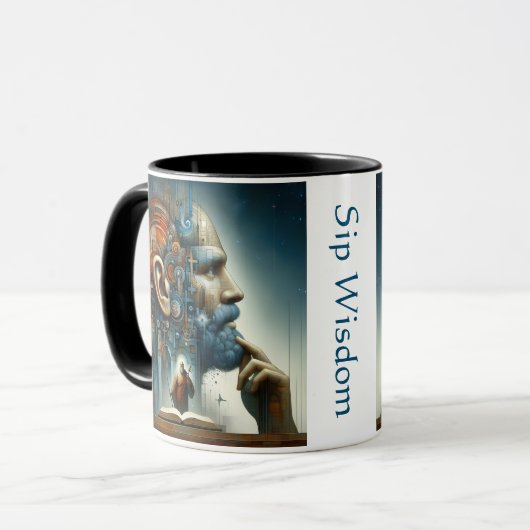 Mystische Morgens Tasse (Vorderseite Links)
