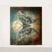 Mystische Motte 1 Wandteppich (Vorderseite)