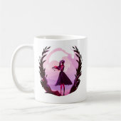 mystische niedliche Kaffeemaschine Tasse (Links)