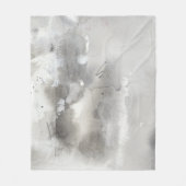 Mystische Objekte - grau Fleecedecke (Vorderseite)