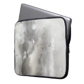 Mystische Objekte - grau Laptopschutzhülle (Vorderseite Links)