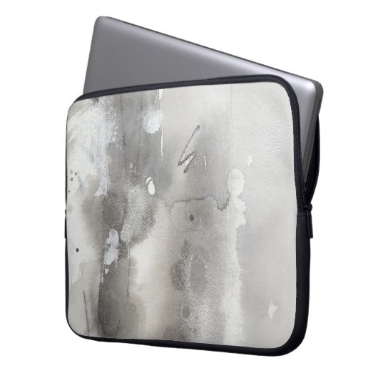 Mystische Objekte - grau Laptopschutzhülle (Vorderseite Links)