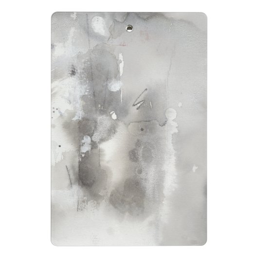 Mystische Objekte - grau Mini Klemmbrett (Rückseite)