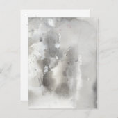 Mystische Objekte - grau Postkarte (Vorne/Hinten)