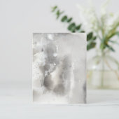 Mystische Objekte - grau Postkarte (Stehend Vorderseite)