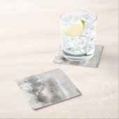 Mystische Objekte - grau Rechteckiger Pappuntersetzer (Vor Ort)