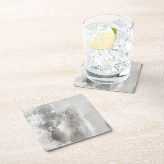 Mystische Objekte - grau Rechteckiger Pappuntersetzer (Vor Ort)