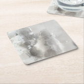 Mystische Objekte - grau Rechteckiger Pappuntersetzer (angewinkelt)