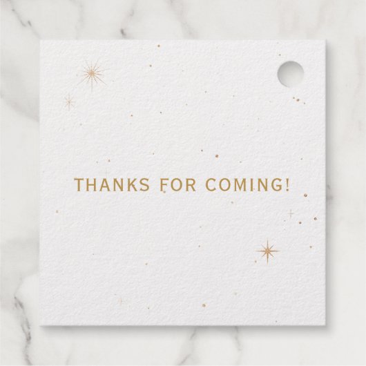 Mystische Ornamente Geschenkanhänger (Rückseite)