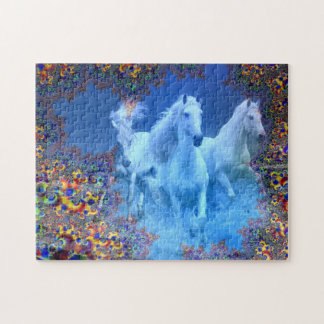 Mystische Pferde Puzzle
