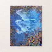 Mystische Pferde Puzzle (Vertikal)