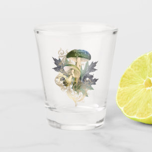 Mystische Pilze  Schnapsglas