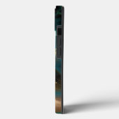 Mystische Pyramide Visionäre Kunst Case-Mate iPhone Hülle (Rückseite / Links)