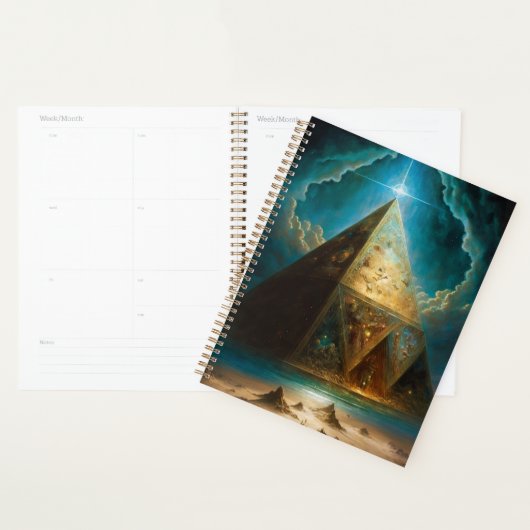 Mystische Pyramide Visionäre Kunst Planer (Anzeige)