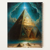 Mystische Pyramide Visionäre Kunst Planer (Rückseite)